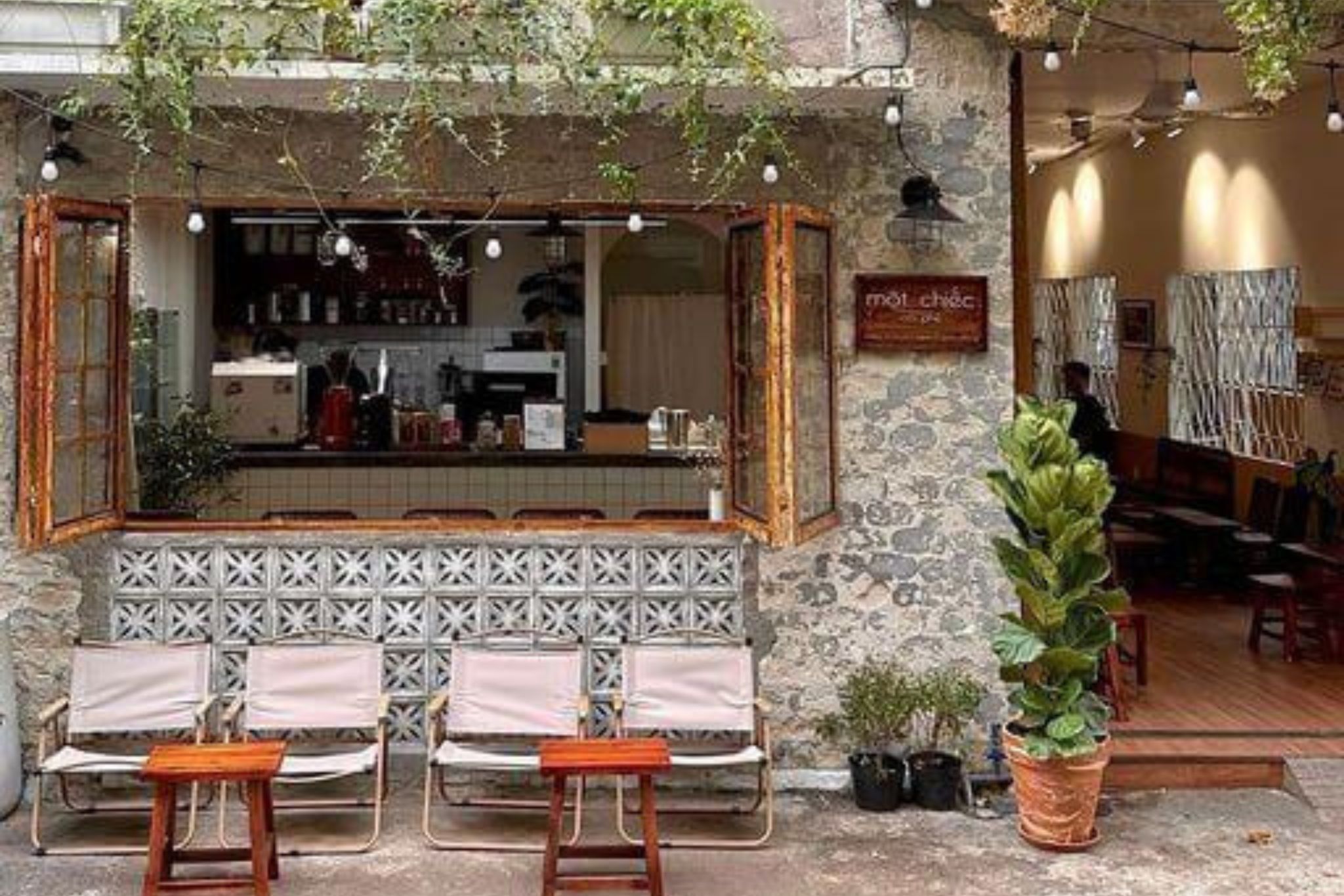 Chi phí mở quán cafe phong cách Rustic